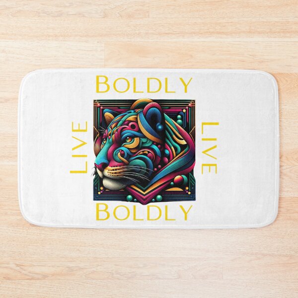 Item preview, Live boldly, jaguar designed and sold by AlureDesigns.