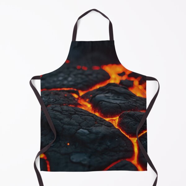 Item preview, Magmatic rocks on fire - Lava river close up designed and sold by SassyArtistry.