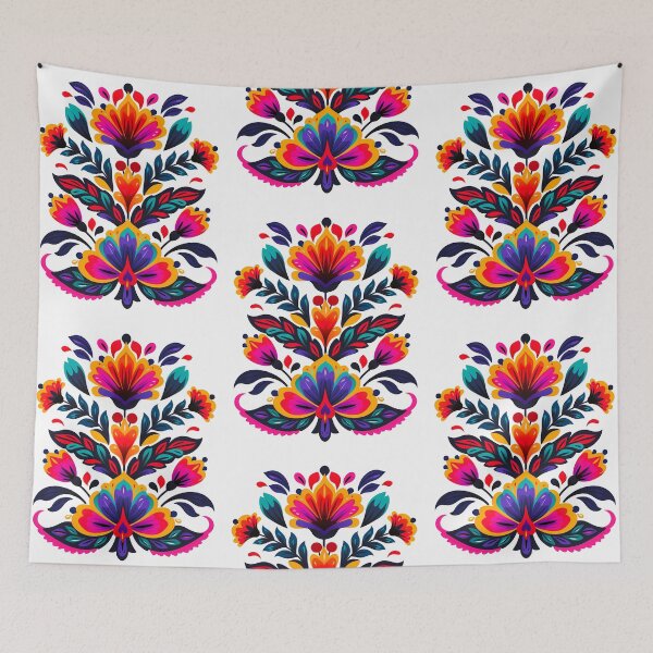 Item preview, Hungarian Folk Flower Design designed and sold by xiao xuans.