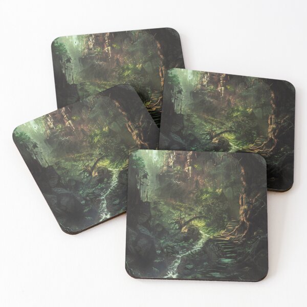 Item preview, Epic Realms: A Journey Through Fantasy Landscapes designed and sold by oanaunciuleanu.