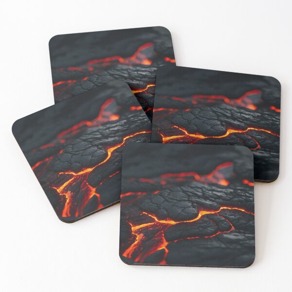 Item preview, Magmatic rocks in lava at volcano designed and sold by SassyArtistry.