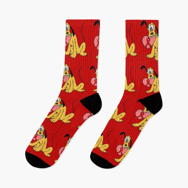 Item preview, Yellow Dog With Awareness Ribbon Heart (Red) designed and sold by CaitlynConnor.