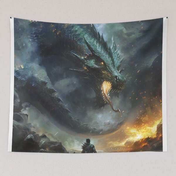 Item preview, Epic Realms: A Journey Through Fantasy Landscapes designed and sold by oanaunciuleanu.