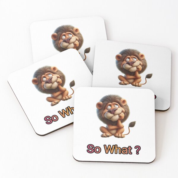 Item preview, So what, lion ask. designed and sold by Nahas2020.