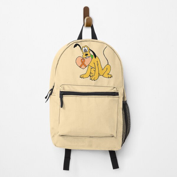 Item preview, Yellow Dog With Awareness Ribbon Heart (Orange) designed and sold by CaitlynConnor.