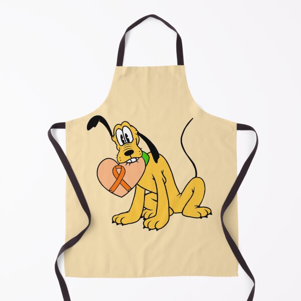 Item preview, Yellow Dog With Awareness Ribbon Heart (Orange) designed and sold by CaitlynConnor.