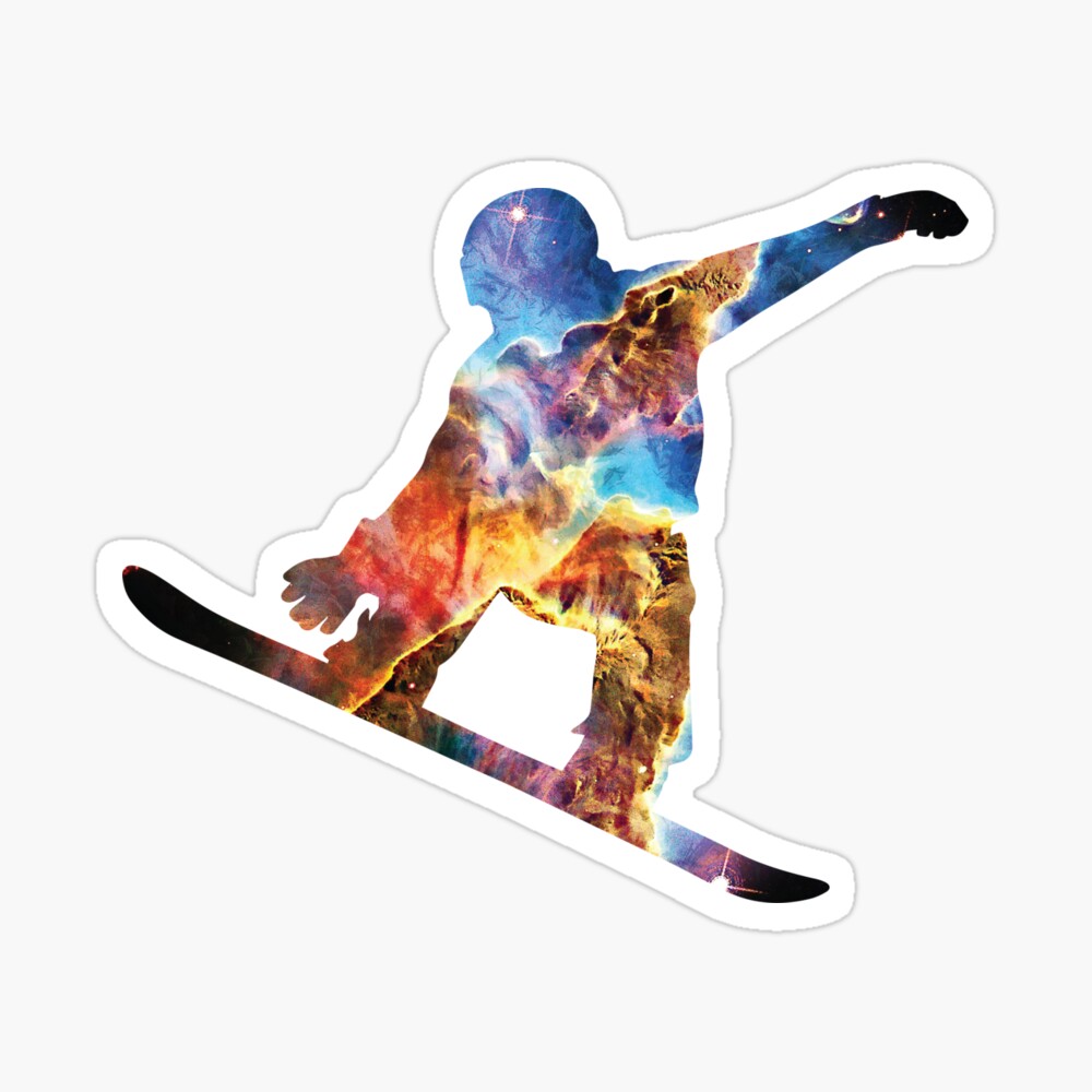 Snowboard  Sticker for Sale by Nuijten