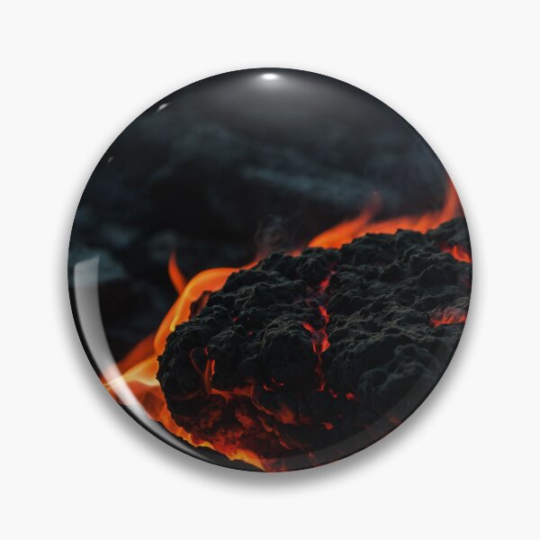 Item preview, Magmatic rock on fire at volcano designed and sold by SassyArtistry.