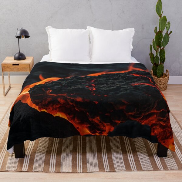 Item preview, Magmatic rock on fire at volcano designed and sold by SassyArtistry.