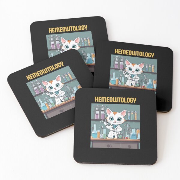 Item preview, Funny Hematology Healthcare Cat  designed and sold by sydney-syder.