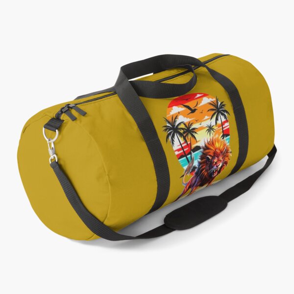 Item preview, Ferocious Lion in Tropical Paradise designed and sold by VikArtStudio.