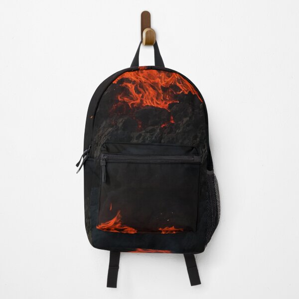 Item preview, Tiny river of magma on fire - volcano lava up close designed and sold by SassyArtistry.