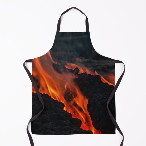 Item preview, Burning magmatic rock in hard lava at volcano designed and sold by SassyArtistry.