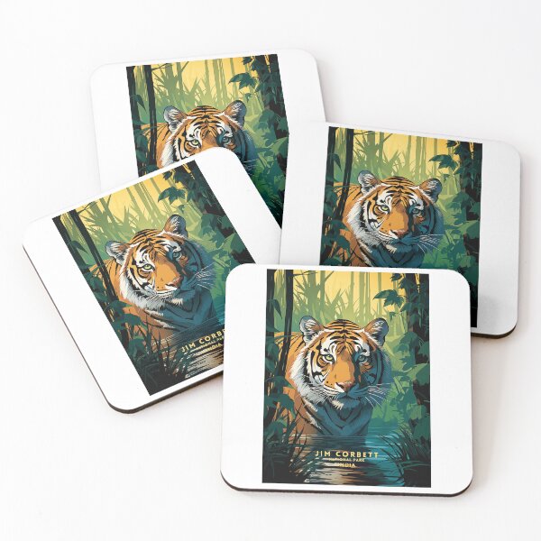Item preview, Jim Corbett National Park Tiger Haven designed and sold by NeuralVibe.