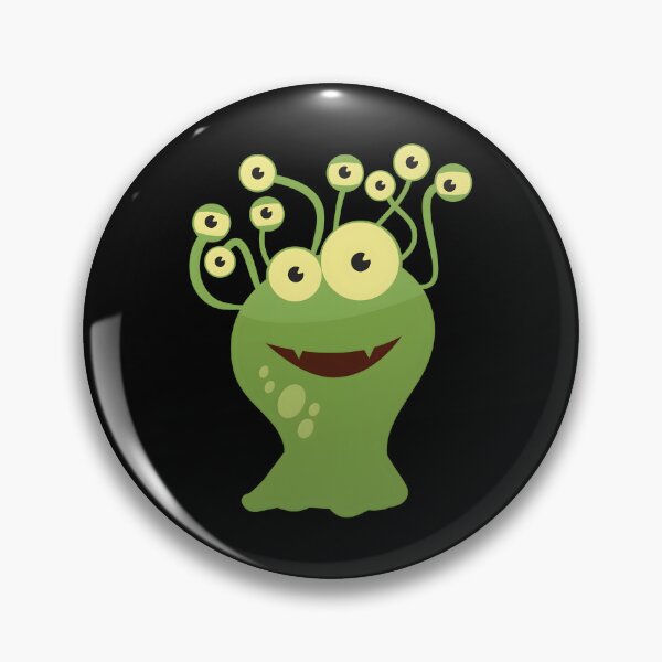 Item preview, Cartoon Green Monster designed and sold by Luxuriously.