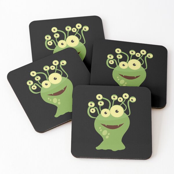 Item preview, Cartoon Green Monster designed and sold by Luxuriously.