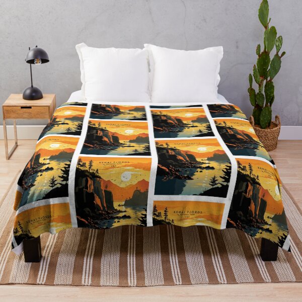 Item preview, Kenai Fjords National Park Coastal Majesty designed and sold by NeuralVibe.