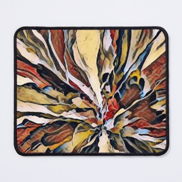 Item preview, Fire stained glass abstract pattern designed and sold by WatercolourLily.