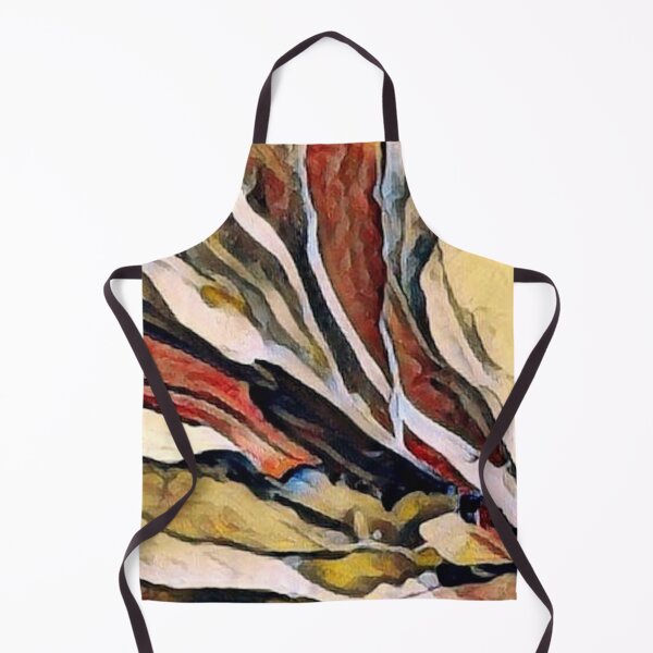 Item preview, Fire stained glass abstract pattern designed and sold by WatercolourLily.