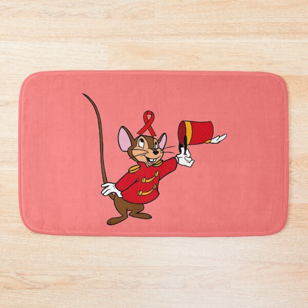 Item preview, Circus Mouse With Awareness Ribbon on His Head (Red) designed and sold by CaitlynConnor.