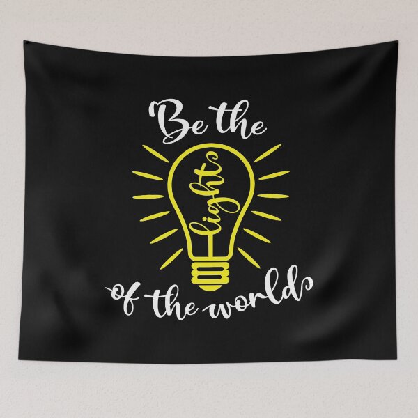 Item preview, Be the Light of the World designed and sold by MDK Tees.