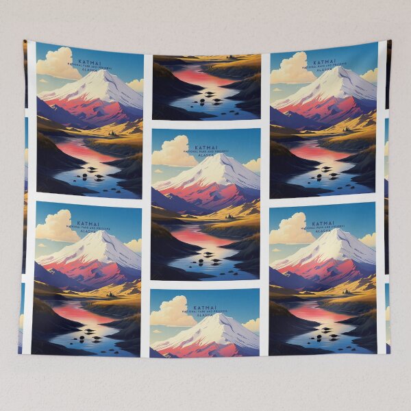 Item preview, Katmai National Park Alaskan Wilderness designed and sold by NeuralVibe.