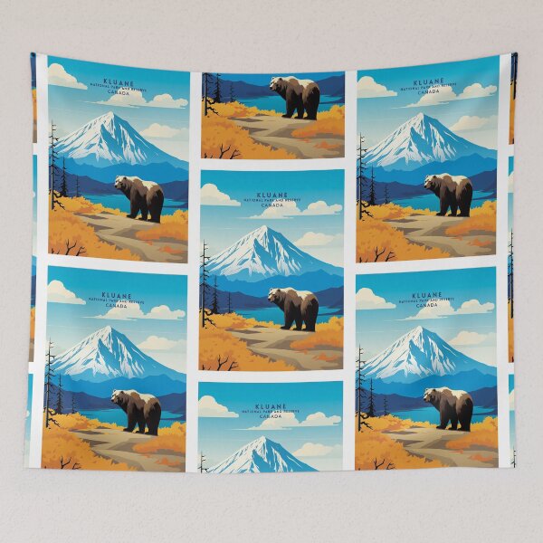 Item preview, Kluane National Park Rugged Majesty designed and sold by NeuralVibe.