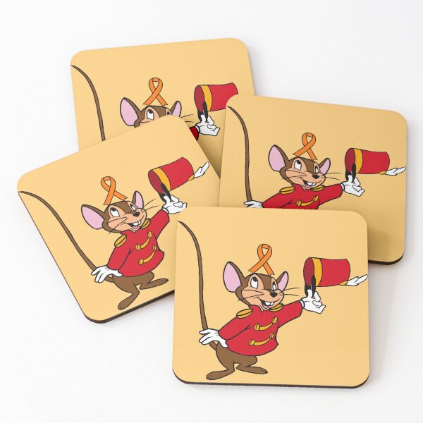 Item preview, Circus Mouse With Awareness Ribbon on His Head (Orange) designed and sold by CaitlynConnor.