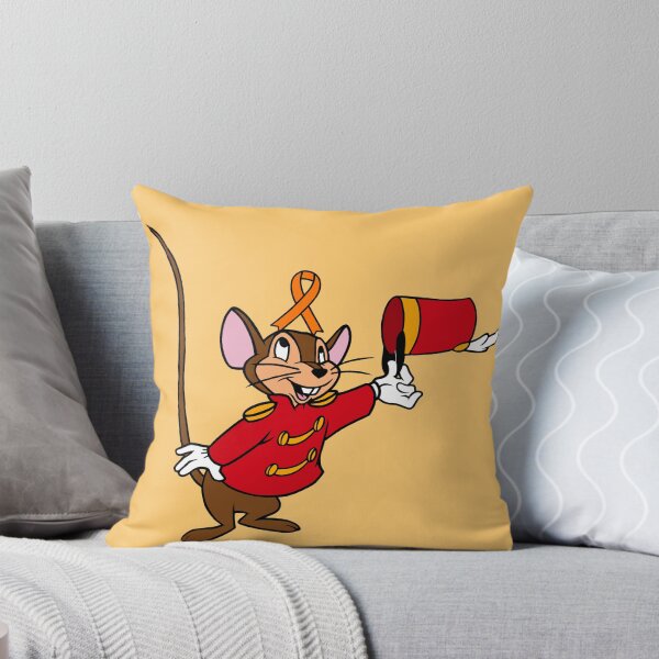 Item preview, Circus Mouse With Awareness Ribbon on His Head (Orange) designed and sold by CaitlynConnor.