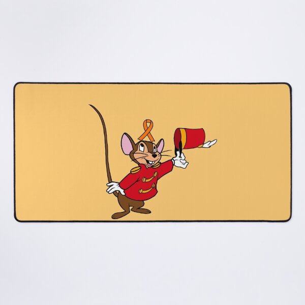 Item preview, Circus Mouse With Awareness Ribbon on His Head (Orange) designed and sold by CaitlynConnor.