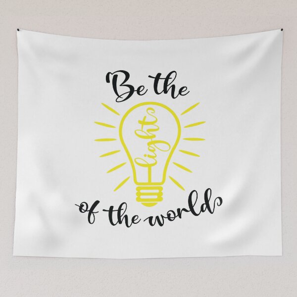 Item preview, Be the Light of the World designed and sold by MDK Tees.