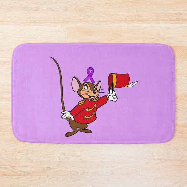 Item preview, Circus Mouse With Awareness Ribbon on His Head (Purple) designed and sold by CaitlynConnor.