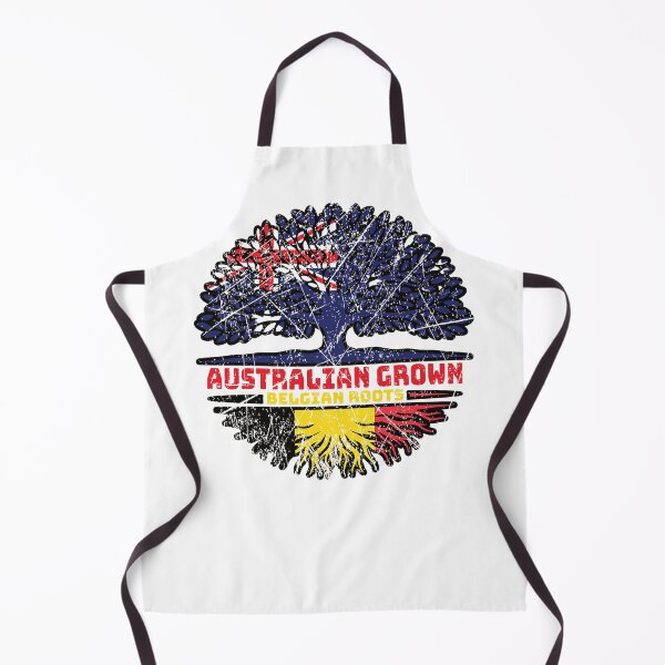 Item preview, Belgium Belgian Australian Australia Tree Roots Flag designed and sold by FlagX.