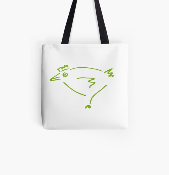 The Secret Chicken All Over Print Tote Bag