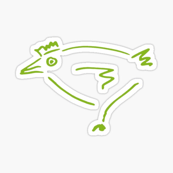 The Secret Chicken Sticker