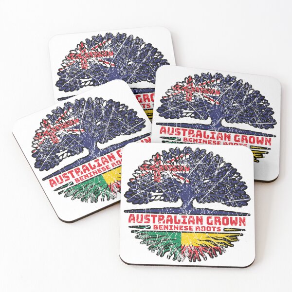 Item preview, Benin Beninese Australian Australia Tree Roots Flag designed and sold by FlagX.