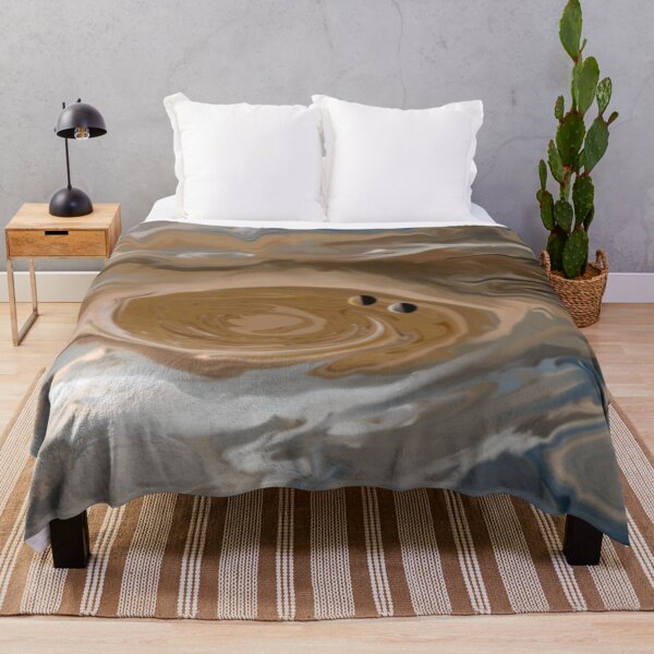 Item preview, Jupiter’s Moons Io and Europa designed and sold by ArtbyMikkiC.