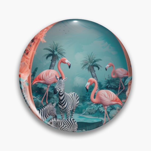 Item preview, flamingo designed and sold by Ladidia.