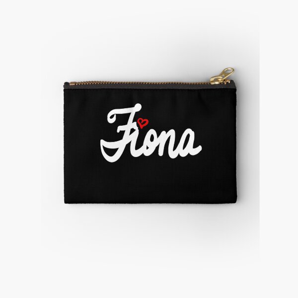 Item preview, Fiona popular girls first name in white on black. Personalized personalised customised name Fiona designed and sold by Artonmytee.