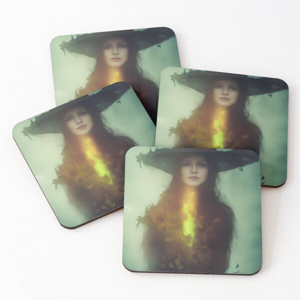 Item preview, Portrait of a Witch - Fern designed and sold by Creep-Vault.