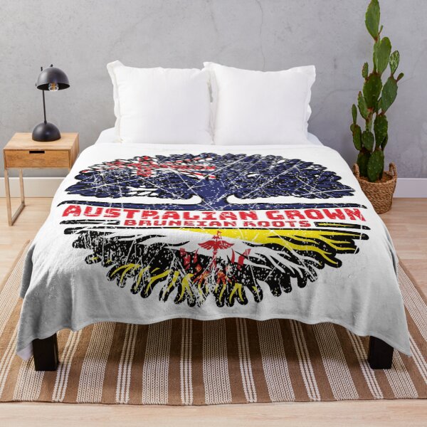Item preview, Brunei Bruneian Australian Australia Tree Roots Flag designed and sold by FlagX.