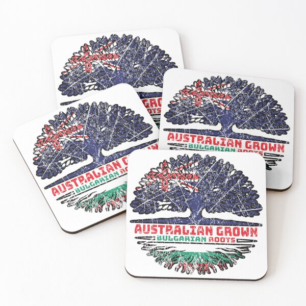 Item preview, Bulgaria Bulgarian Australian Australia Tree Roots Flag designed and sold by FlagX.