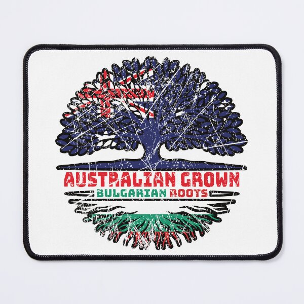 Item preview, Bulgaria Bulgarian Australian Australia Tree Roots Flag designed and sold by FlagX.