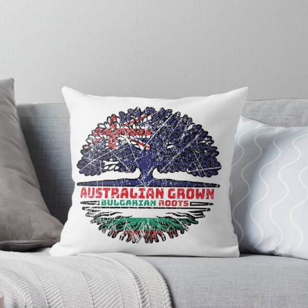 Item preview, Bulgaria Bulgarian Australian Australia Tree Roots Flag designed and sold by FlagX.