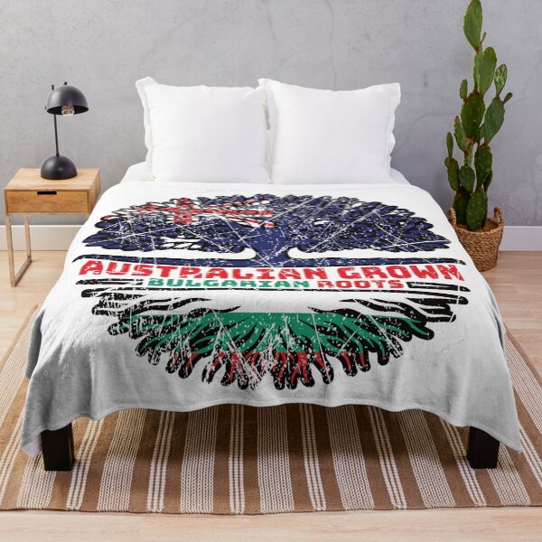 Item preview, Bulgaria Bulgarian Australian Australia Tree Roots Flag designed and sold by FlagX.