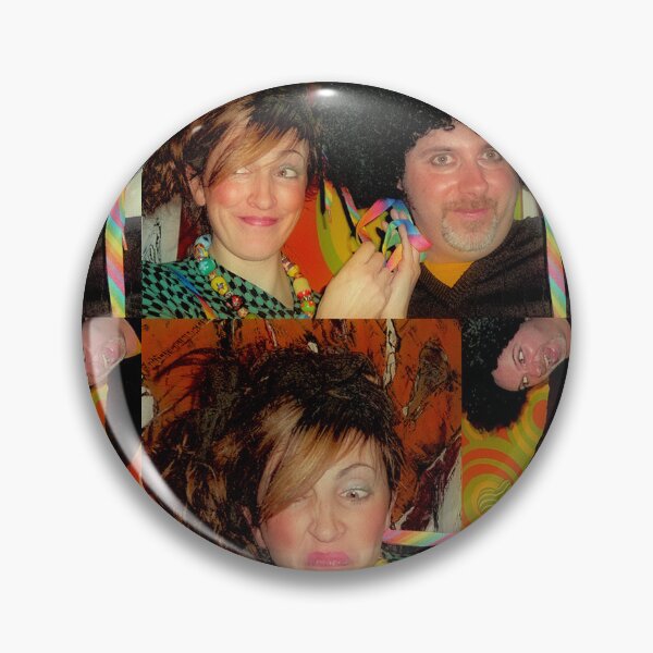 Item preview, Photography funky Pop art comedian models with afro wig designed and sold by Carré Comme Orange.