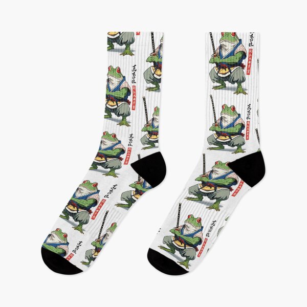 Item preview, Samurai Frog Vintage Ukiyo-e Style Japan Style designed and sold by LuminOrb.