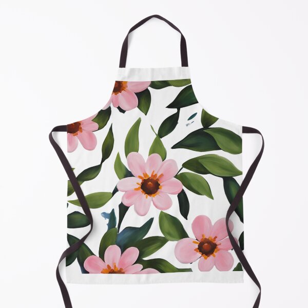 Item preview, pink watercolor flowers designed and sold by AKRE R.
