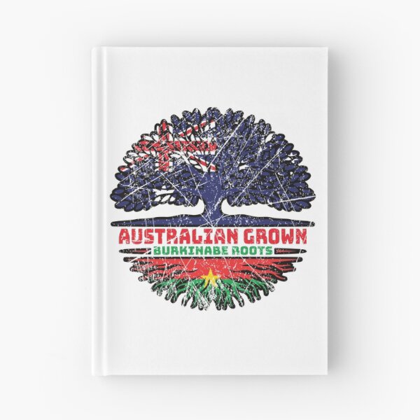 Item preview, Burkina Faso Burkinabe Australian Australia Tree Roots Flag designed and sold by FlagX.