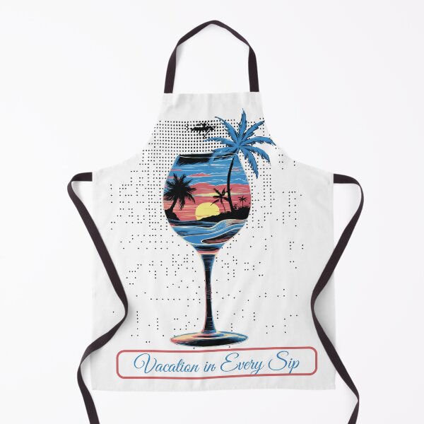 Item preview, Vacation in Every Sip T-Shirt - Cheers to Relaxation and Fun designed and sold by AllyPrimeArt.